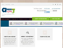 Tablet Screenshot of ajobs.net