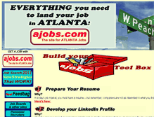 Tablet Screenshot of ajobs.com